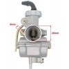 PZ20 Carburetor for Kazuma Baja 50cc 70cc 90cc 110cc 125cc TaoTao 110B NST SunL Chinese Quad 4 Stroke ATV 4 Wheeler Go Kart Dirt Bike Honda CRF50F XL75 CRF80F XR50R with Air Fuel Filter