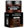 Dark Brown Leather Recoloring Balm - Leather Repair Kits for Couches - Leather Restorer for Couches Brown Car Seat, Boots - Cream Leather Repair for Upholstery - Refurbishing Dark Brown Leather Dye