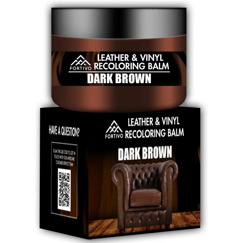Dark Brown Leather R...