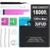 Replacement Battery Used for iPhone 13 Pro Max,18000mAh 0 Cycles, Compatible A2643 A2484 A2641 A2644 A2645 Includes Full Repair Tools 