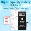 Replacement Battery Used for iPhone 15,17800mAh 0 Cycles, CompatibleA3092 A2846 A3089 A3090 Includes Full Repair Tools 