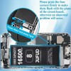 16500mAh Replacement Battery Used for iPhone 8/8G, High-Capacity 0 Cycle Li-Polymer Battery - Compatible with Models A1863 A1905 A1906 Includes Full Repair Kit