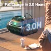 (2025 Upgrade) WYBOT Pool Vacuum for Inground Pools, 4-in-1 Cordless Robotic Pool Cleaner for Above Ground Pools, Triple-Motor up to 1,614 Sq.ft, Wall & Waterline Cleaning, WiFi & Bluetooth Connect