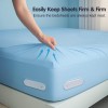 Upgrade Bed Sheet Holders for Corners, Lock Sheet Holders, 4Pcs Fitted Sheet Holders Keep Sheets Firm & Tight,Durable Heavy Duty Bed Sheet Clips, Sheet Locks, Fit All Mattress Easy Install